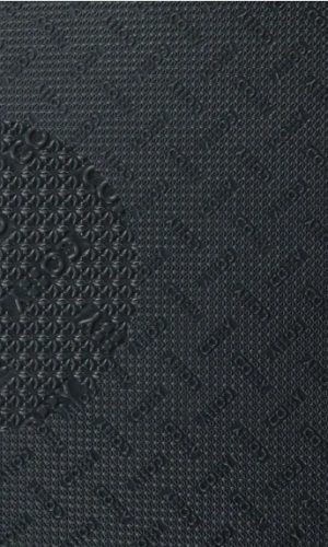 Резина набоечная COBBY, КОБИ, цв. черный (Полоска) 9.5x38x6.2mm сорт B shore 70