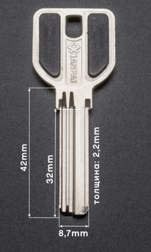 MCM с фаской, 32 мм (латунь)