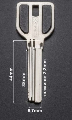 MCM с фаской, 38 мм (латунь)
