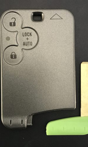 Корпус карты Renault 3 кнопки