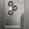 Корпус карты Renault 3 кнопки