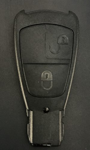 Корпус рыбка 3 кнопки Mercedes длин.