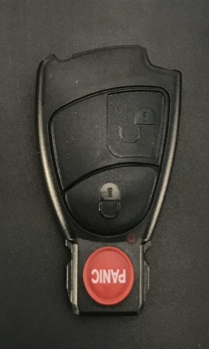 Корпус рыбка 3 кнопки Mercedes