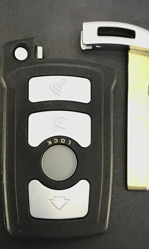 Корпус с жалом 4 кнопки BMW smart ключ