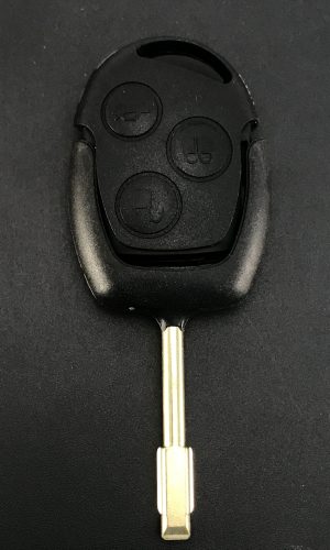 Ключ под чип fo-6 3 кнопки Ford (Черный)