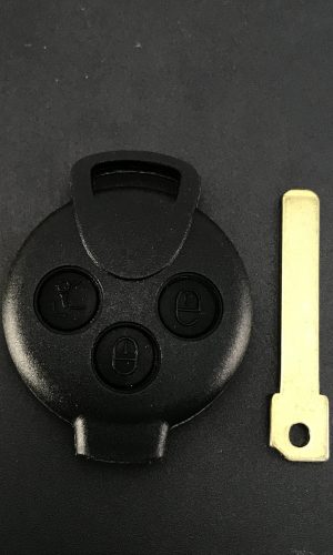 Ключ под чип Mercedes smart 3 кнопки