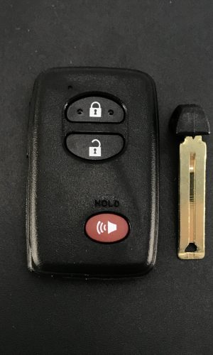 Корпус с жалом 3 кнопки Toyota смарт ключ