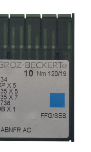 Иголка к швейной машинке “Версаль”, GROZ-BECKERT,134 DP*5 №120/19 (1шт.)