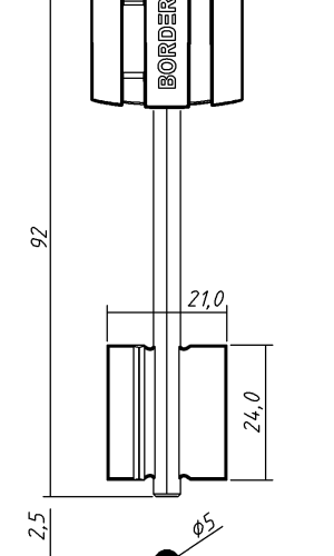 ПРАУ САМ-089-04 (BORDER) (BRD 5DP)