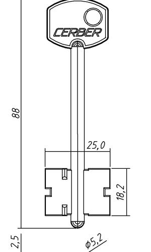 ЦЕРБЕР-2 CRE2D