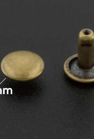 Заклепки медные 6мм цв.антик (10 шт)