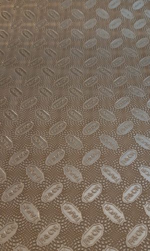 Резина подмёточная FAVOR, р. 38cm*28.5cm*1.2мм, цв. темно-коричневый(пол листа)