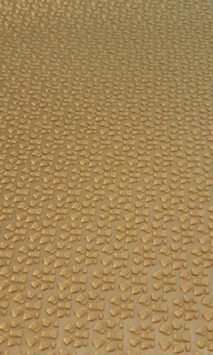 BISSELL, БИЗЕЛ, р. 38cm*28.5cm*2 мм, цв. темно-бежевый(пол листа)