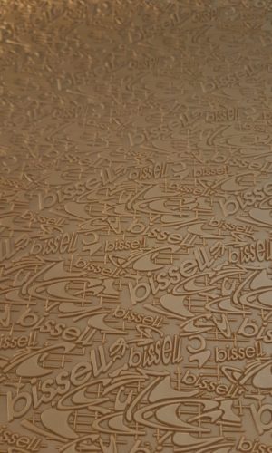 BISSELL, БИЗЕЛ, р. 38cm*28.5cm*2 мм, цв. болотно-бежевый(пол листа)