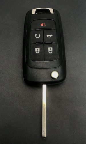 Выкидной ключ для Opel (5 Кнопок/buttons)