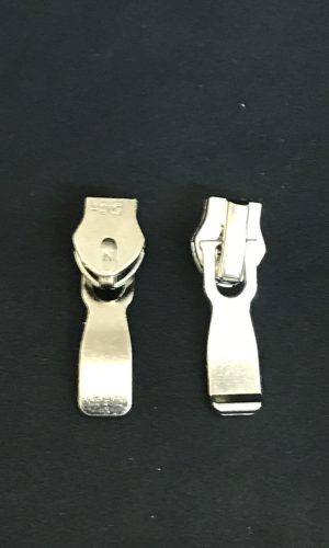 Бегунок №7 на спиральную молнию, арт. XBH-044, цв.никель