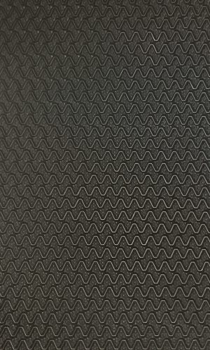 Резина набоечная 38cm*9.5cm*6 мм TRACK, цв. чёрный(полоска)