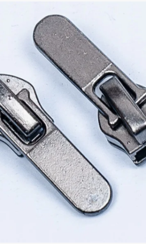 Бегунок №7 на спиральную молнию, XBH-021, цв. тёмный никель