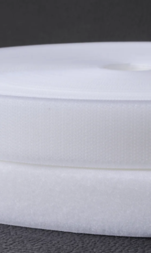 Застежка липучка 30мм белая, 100% нейлон, для обуви, рюкзаков, сумок, одежды 50см