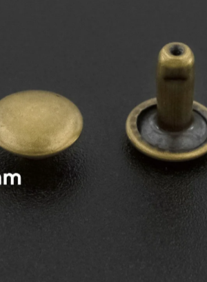 Заклепки медные 10мм цв.антик(10 шт)