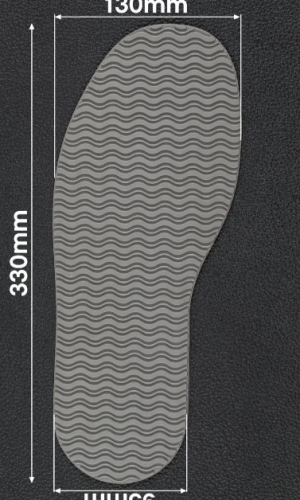 След подошвы обуви Favor, серый art.106