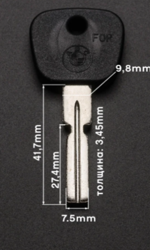 BMW – BM5P заготовка ключа
