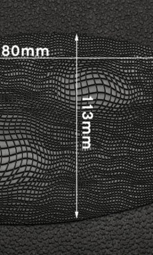 Профилактика формованная FAVOR-рептилия, т. 1.5 мм, р. средний, цв. чёрный