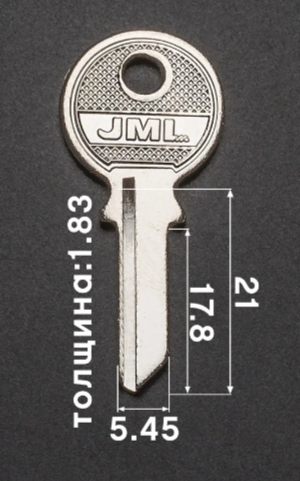 Заготовка ключа TRI3D (SMT)