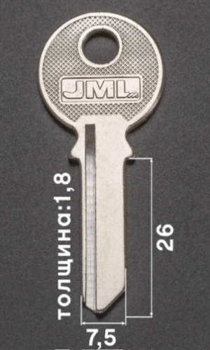 TRI7D (JML) Заготовка ключей