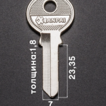 TRI5D (tricicle) Заготовка ключей