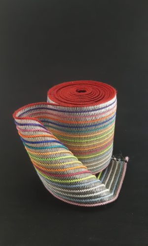 Резинка текстильная ш. 8,5cm / д. 1 метр цв. радуга