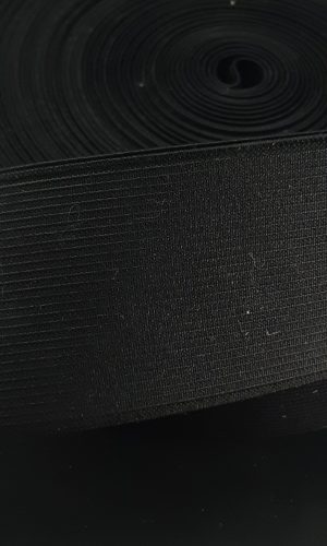 Резинка текстильная ш. 4cm / д.1 метр цв. черный