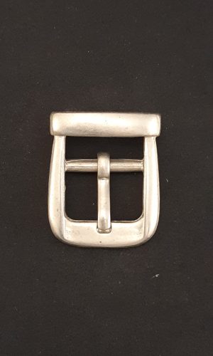 Застежка длина 33mm ремешок 19mm цв сталь 2шт.