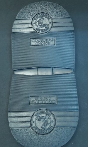 Набойки формованные COBBLERS CHOICE цв.черный 8,4*8,9cm