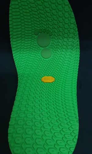 Резиновая подошва/след для обуви BISSELL, т.3,65 мм, цв. зеленый