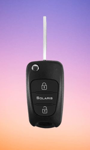 Корпус 3 кнопки Hyundai Solaris ,accent под логотип