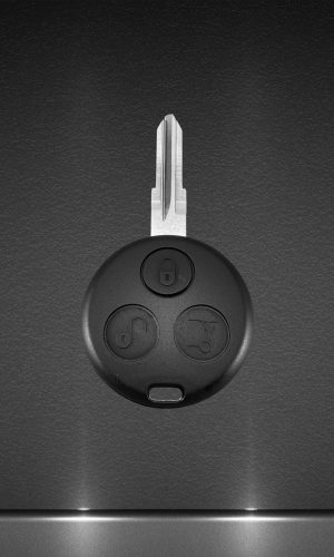 Корпус с 3 кнопками Mercedes Smart