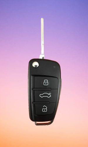 Корпус 3 кнопки Audi под логотип