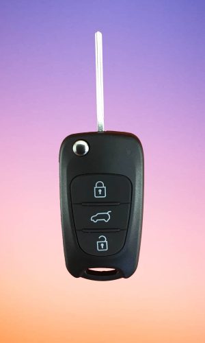 Корпус 3 кнопки Hyundai Solaris под логотип