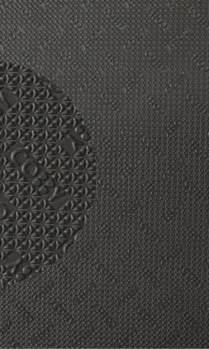 Резина набоечная COBBY, КОБИ, цв. коричневый (Полоска) 9.5x38x6.2mm