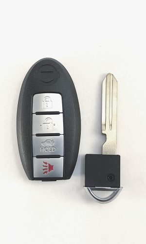 Смарт ключ Nissan (4 кнопки) (Logo)