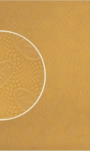 Резина подмёточная FAVOR, р. 38cm*28.5cm*1.2мм, цв. бежево-желтый (пол листа)