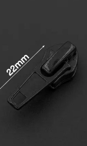 Бегунки №7 на спиральную молнию (Италия|Italy) цвет черный