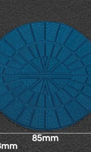 Косяк на кроссовок 02N толщина 3.3-2.3 мм Цвет: синий