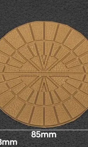 Косяк на кроссовок 02N толщина 3.3-2.3 мм Цвет: бежевый