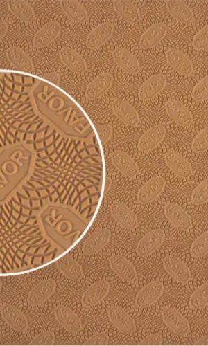 Резина набоечная FAVOR, р. 9.5см*38см*6 мм толщина, цв. Бежевый