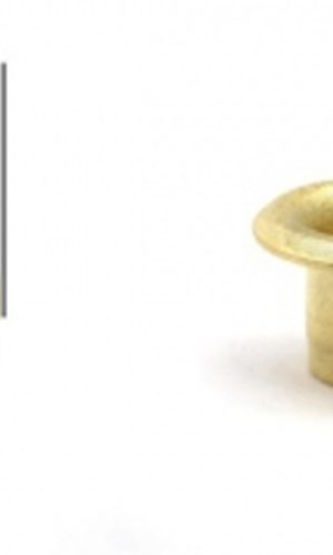 Люверсы медные d4mm (10шт.)