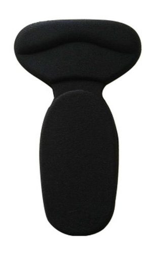 Вкладыши подушки под пятку для обуви на каблуках цвет: черный (для комфорта верхней части пятки)