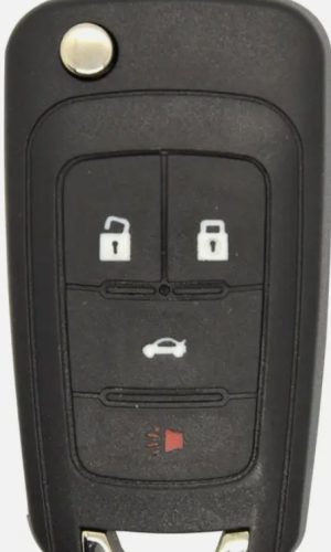 Chevrolet  4кнопки (выкидной)+logo