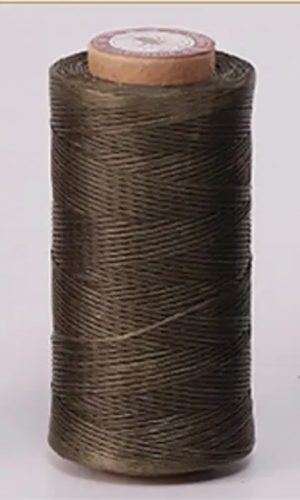 плоский шнур 0.8 мм 50 метров цвет хаки